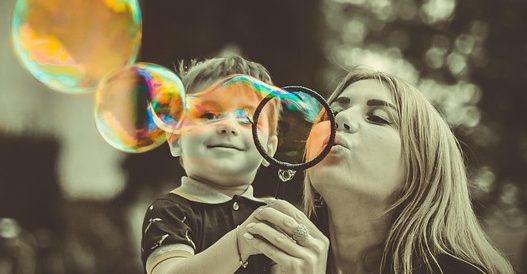 mother, son, bubbles, blow, play, soap bubbles, family, woman, kid, child, childhood, love, care, leisure, joy, happiness, mother, mother, family, family, family, family, family